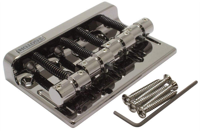 Gotoh 201B-4 Bass Bridge, Chrome - Image 3
